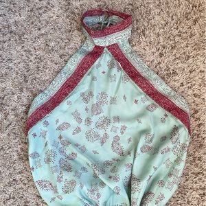 Intimately Free People Paisley Halter Top